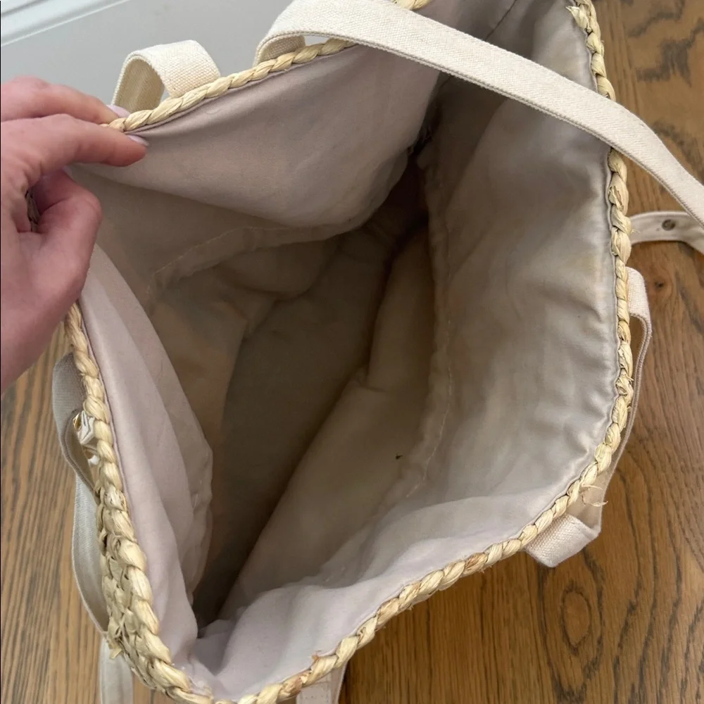 Lspace summer days straw backpack bag - Picture 4 of 5